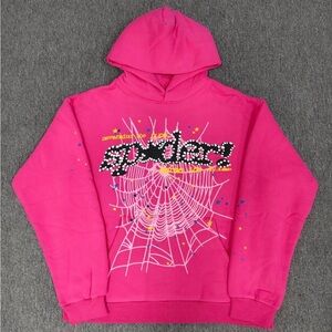 Brand New-Pink Spider hoodie